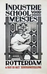Laruche, Industrie School voor Meisjes, 1927, poster