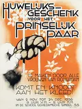 Agnes Canta, Huwelijks-Geschenk voor het Prinselijk Paar Rotterdam, 1936, poster