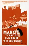 Robert A. Génicot, Maroc Terre de Grand Tourisme, poster