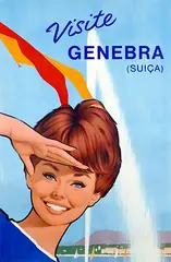 Archie Dickens, Visite Genebra Suiça (Visit Geneva), poster