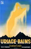 Gaston Gorde, Uriage les Bains, 1936, poster