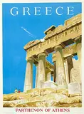 Richard Negus & Philip Sharland, Greece Parthenon of Athens, 1952, poster