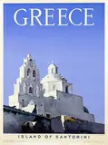 Dimitrios Harissiadis, Greece Island of Santorini, 1953, poster