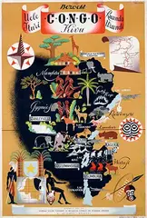 Josse Léonard, Bezoekt Congo Kivu, poster