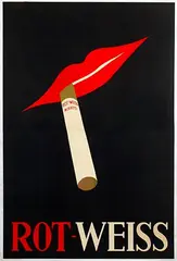 Jupp Wiertz, Rot-Weiss Muratti, poster