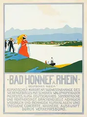 C. Meissen, Bad Honnef am Rhein Kurort, poster