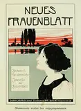 Carl Schütte, Neues Frauenblatt Zeitschrift Berlin, 1897, poster