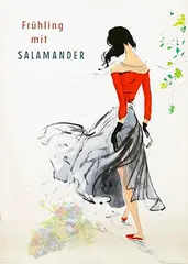 Franz Weiss, Frühling mit Salamander (shoes), poster