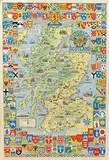 Leslie G. Bullock, Historical Map of Scotland, poster