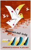 Lewitt-Him "Jan Lewitt, 1907-1991 & George Him, 1900-1982)", USA via AOA to-morrow's mail-to-day, poster