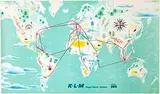 Jan Menting, KLM KLM 30th Year, 1948, poster