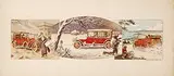 Nevil, Paris - Lyon - Mediterranée Capote Janko, 1912, poster, lithograph