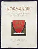 Various Artist, a.o. A. Sebille, A. Brenet, J. Simont, L'Illustration Normandie Transatlantique, 1935, poster