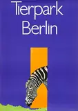 Initials Rn, Tierpark Berlin (zebra), poster