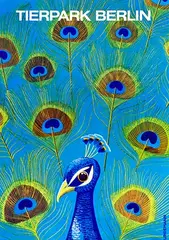 Rodolpho Lindemann, Tierpark Berlin (peacock), poster