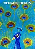 Rodolpho Lindemann, Tierpark Berlin (peacock), poster
