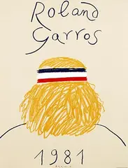 Various Artists a.o. E. Arroyo, Collection of 17 posters for the Roland Garros, poster