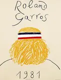 Various Artists a.o. E. Arroyo, Collection of 17 posters for the Roland Garros, poster