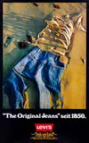 Advertising Agency Young & Rubicam, Levi's The Original Jeans seit 1850, poster