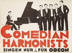 Friedl Dicker-Brandeis, Comedian Harmonists, poster