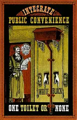Alexander, Integrate Public Convenience White and Black (anti-apartheid), poster