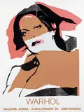 Andy Warhol, Galerie Jurka Amsterdam Warhol, poster, silkscreen