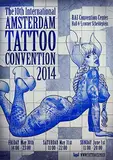 Vince Ruares, The International Amsterdam Tattoo Convention 2014, 2014, poster