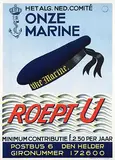 Johannes B. Sleper, Onze Marine Roept U, 1945, poster