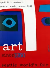 Dick Elffers, seattle world's fair art since 1950, 1962, poster