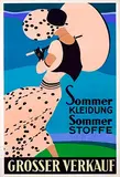 Kurt Börmel, Sommer Kleidung Sommer Stoffe, poster