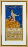 Jean-Gabriel Domergue, Reveillon du Corset Grand Bal (Maison Worth), 1922, poster