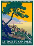Roger Broders, Le Tour du Cap Corse, 1923, poster