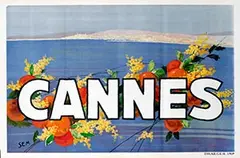 Sem, Cannes, 1930, poster