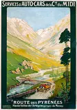 Roger Soubie, Services d'Auto-Cars Route des Pyrénées, poster