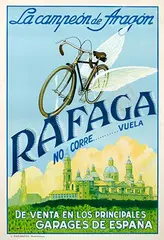 F. de Prado, Rafaga La campéon de Aragón No Corre Vuela, poster