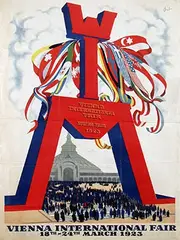 Mihály Bíró, Vienna International Spring Fair, 1923, poster