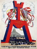 Mihály Bíró, Vienna International Spring Fair, 1923, poster