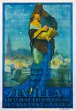 J. van Miguel, Sevilla Fiestas de Primavera Semana Santa y Feria, 1925, poster