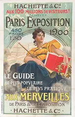 François Flameng, Paris Exposition 1900 Le Guide, 1900, poster