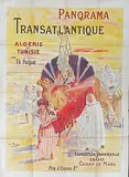 Théophile Poilpot, Panorama Transatlantique Algerie et Tunesie, 1900, poster