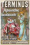 Francisco Tamagno, Terminus Absinthe, 1895, poster