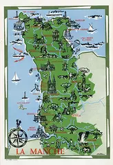 Gottier, La Manche Mont-Saint-Michel Saint-Lo, poster