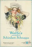 "The Kinneys & Troy S. Kinney and Margaret W. Kinney", Wolfe's Aromatic Schiedam Schnapps M. Moss Agents Sydney and Melbourne, 1913, poster