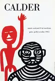 Alexander Calder, musée national d'art modern Calder, 1965, poster