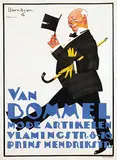 Johan T. Berndsen, van Bommel mode artikelen, 1916, poster