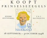 Samuel L. Hartz, Koopt Princessezegels Beatrix, 1946, poster