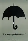 Hendrik M. (Dick) Bruna, t is weer pocket-weer zwarte beertjes-weer, 1967, poster