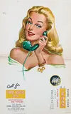 Steen, Three Horses Beer Hong Kong Three Horsehoes, 1954, poster