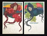 Hans Christiansen (1866-1945, Ausstellung 1901 Darmstadt, 1901, poster