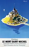 Bernard Villemot, Visitez Le Mont Saint-Michel, 1968, poster